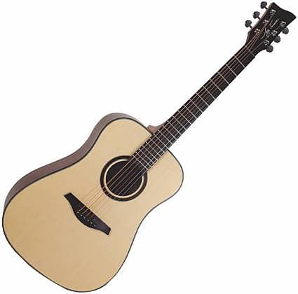 Jay Turser JTA52-N 1/2 Acoustic Guitar Natural image 1