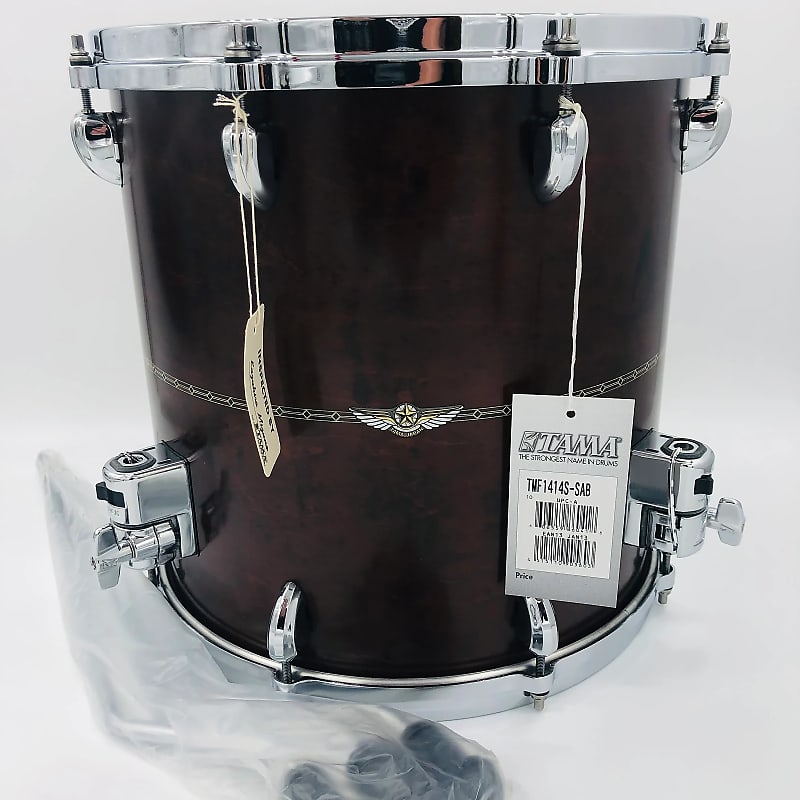 Tama TMF1414S Star Maple 14x14" Floor Tom with Outside Inlay image 1
