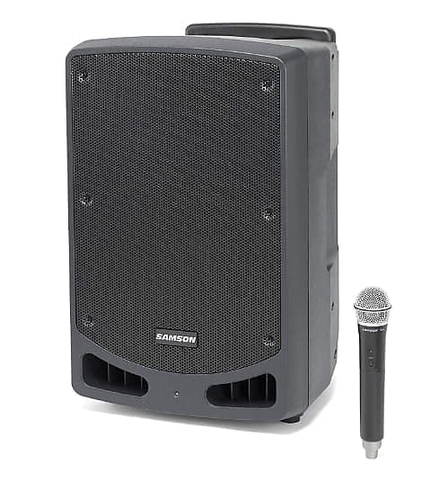 Samson Expedition XP312w 12” 300 Watt Battery Powered Portable Pa System with Wireless Handheld Microphone and Bluetooth (Band K) image 1