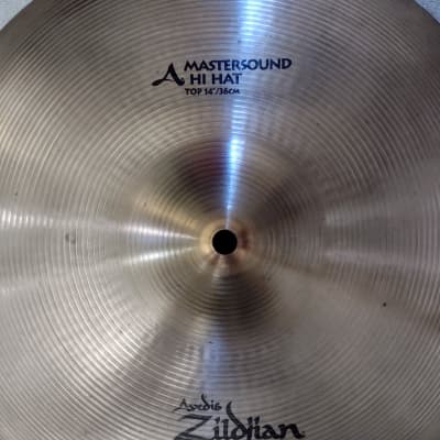 Zildjian A Series 14" Mastersound Hats - Hi-Hat Cymbals (Pair) image 5