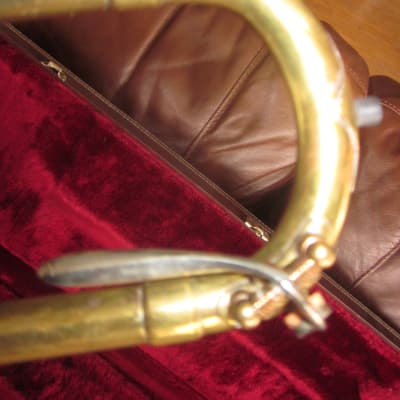 Vintage Conn Orpheum Stencil Trombone w/ Hard Case and Mouthpiece #40238 image 6