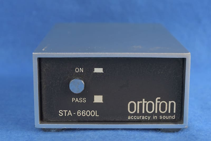 Ortofon STA-6600L MC Step-up Transformer In Excellent Condition  			