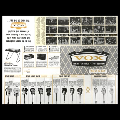 Vox "King of the Beat" Catalog Reprint image 3