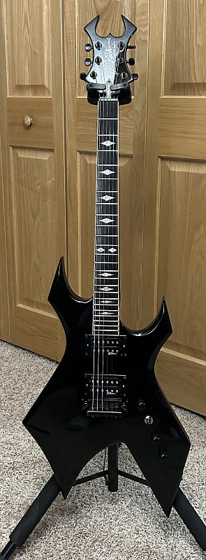 B.C. Rich Warlock 2000s - Gloss Black | Reverb