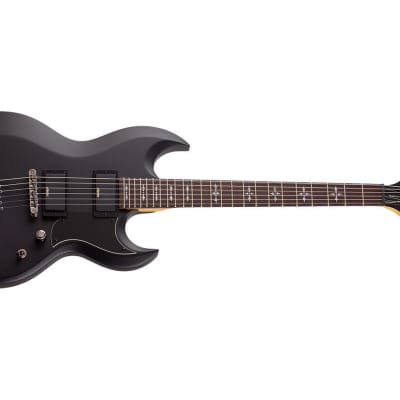Schecter Demon S-II 6-String RH Electric Guitar-Satin Black image 15