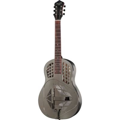 Recording King RM-991-R | Roundneck All-Metal Resonator Guitar.  New with Full Warranty! image 7