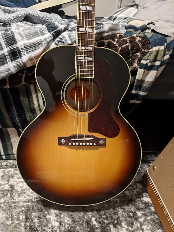Gibson J-185 Original 2019 - Present - Vintage Sunburst image 1