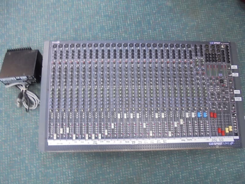 Soundcraft Spirit Live 4-2 24 Channel Mixer w/ Power Supply