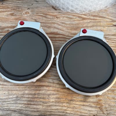 TWO Yamaha DTXTREME IIs TP100 TP-100 10 Inch 3-Zone Electronic Drum Pad
