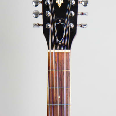 Guild  Starfire XII 12 String Semi-Hollow Body Electric Guitar (1966), ser. #DC-400, original black hard shell case. image 5