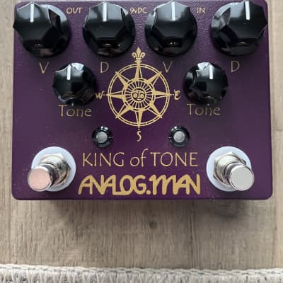 ギター ANALOGMAN KING of TONE V4. Analogman King of Tone V4 with Both Side High Gain Option