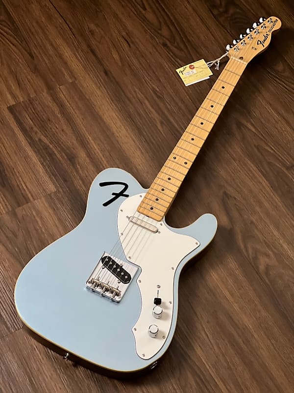 Fender Japan Limited Edition F Hole Telecaster Thinline Mystic Ice