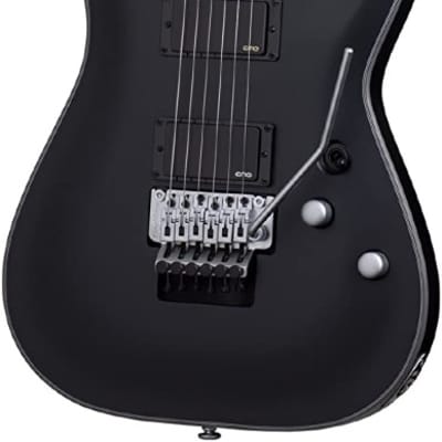 Schecter Damien Platinum 6 FR Electric Guitar - Satin Black image 2