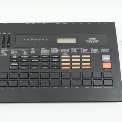 Buy used [SALE Ends July 17] YAMAHA RX7 Digital Rhythm Programmer RX-7 Drum Machine w/ 100-240V PSU
