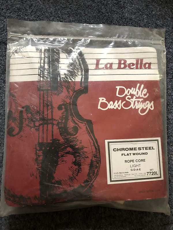 La Bella 7720L Upright/Double Bass String Set Reverb Australia