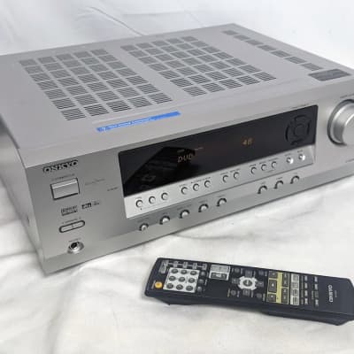 Onkyo TX-SR304 AV Receiver Amplifier Tuner Stereo Dolby Ditigal DTS Surround - Silver image 1