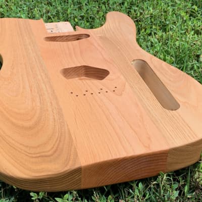 All-Natural Series: Alder & Catalpa Tele (Woodtech, USA) Finished in Natural Linseed Oil & Beeswax image 12