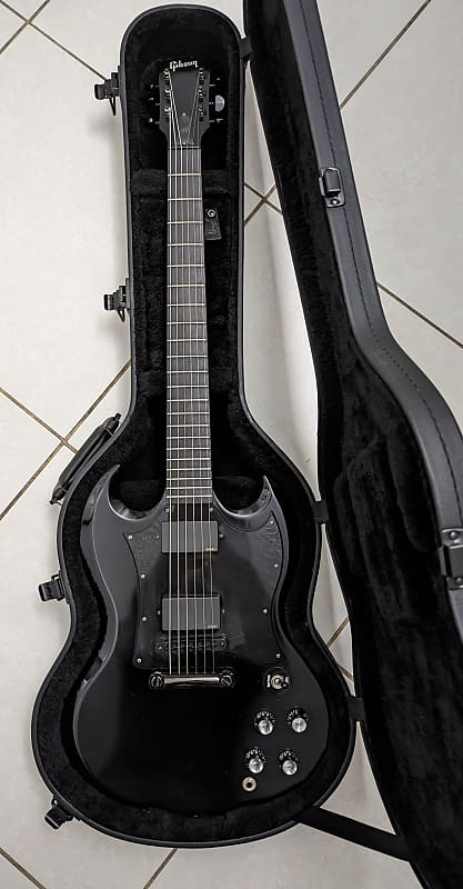 Gibson SG Gothic ii EMG 2006 - Black | Reverb