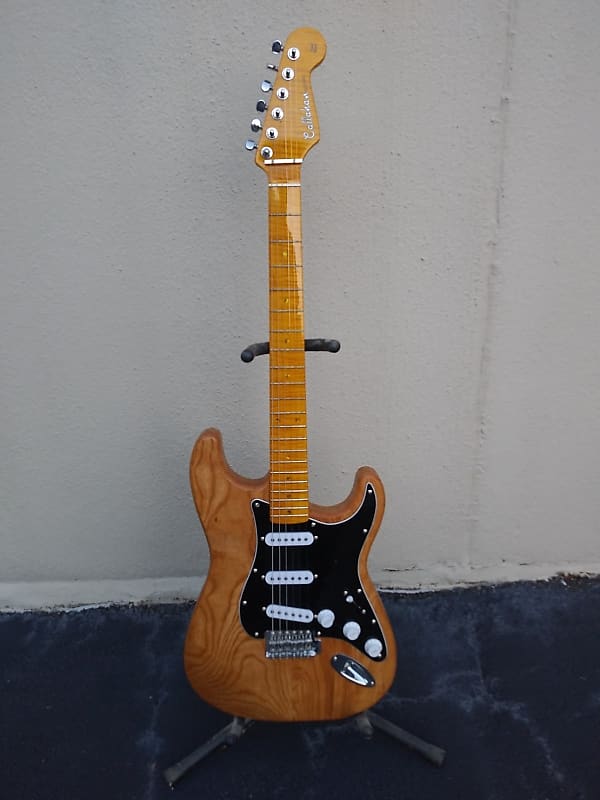 Callahan Guitars Stratocaster Copy 2019 Amber Polyurethane image 1