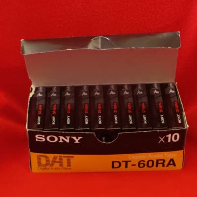 SONY DAT DT-60TA NEW BOX OF 10 | Reverb