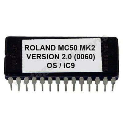 Roland MC-50 V 2.00 UPGRADE EPROM Firmware Latest for MC50 Sequencer MK2 MKII