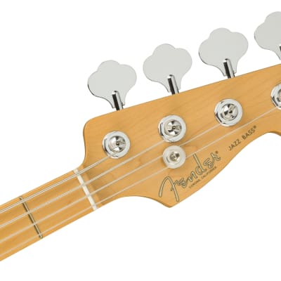 Fender American Professional II Jazz Bass Mystic Surf Green w/Maple Fingerboard, Hard Case image 5