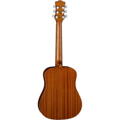 Luna Guitars Limited Safari Muse Mahogany 3/4 Size Acoustic Guitar Natural image 4