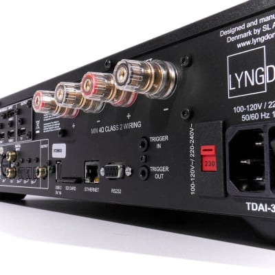 LYNGDORF TDAI-3400 Stereo Streaming & Integrated Digital Amp (BASIC - optional modules NOT included) - NEW! image 8