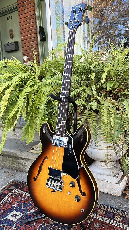 Gibson EB-2 1966年製 Vintage Gibson EB-2 Sunburst 1966 | Cream City Music