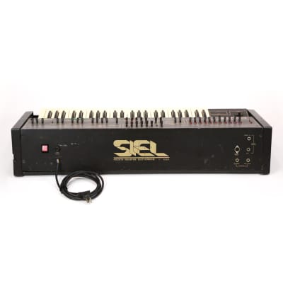 1983 Siel Cruise Vintage Analog Synthesizer Keyboard Rare Mono Synth Poly Hybrid Made in Italy image 4