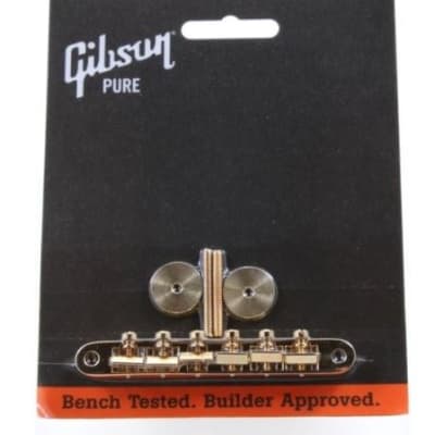 GIBSON PBBR-020 GOLD ABR-1 BRIDGE W/FULL ASSEMBLY image 1