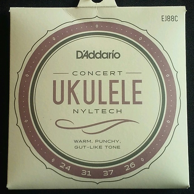 D'Addario EJ88C Nyltech Ukulele Strings Concert image 1