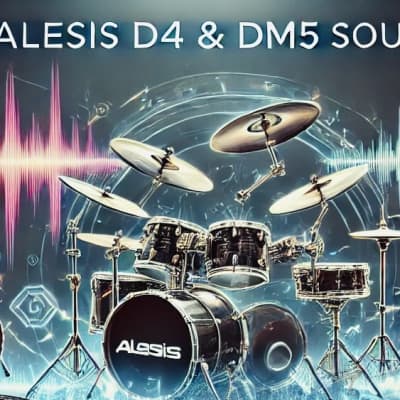 Alesis D4 and DM5 Entire Sound Module Libraries on USB stick