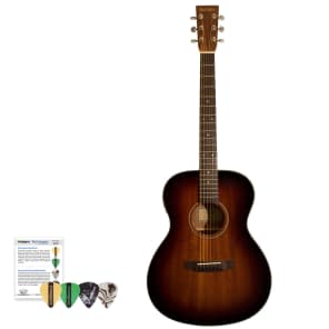 Sigma Guitars 15 Series Mahogany Guitar with ChromaCast Accessories, Shadowburst - Folk / Acoustic-Electric / 2 image 8