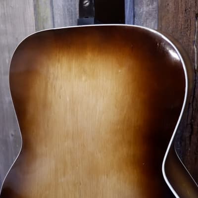 Kay DeLuxe Archtop Acoustic Mid-1930's - Vintage Sunburst Restored by LaFrance Luthiers & KHG w/Gig Bag image 18