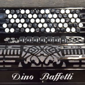 Dino Baffetti Melodia III Black Chromatic C System Accordion