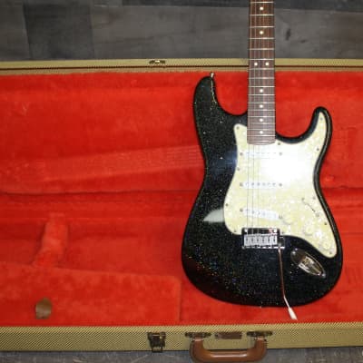 Fender Stratocaster 1988 Custom Shop Holoflake Black Sparkle with original Case! image 19