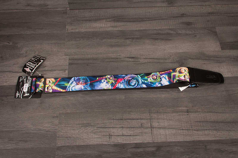 Buckle Down Buzz Lightyear Guitar Strap Reverb