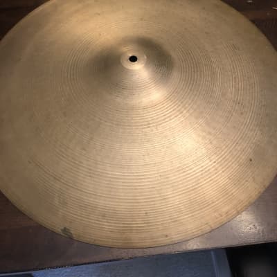 Zildjian Vintage Cymbal Pack (20" Ride,18" Crash, & 14" Hi Hats) 70s image 19