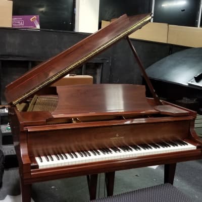 Steinway S 5'1" Mahogany Rebuilt Grand Piano image 14