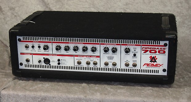 Peavey Firebass 700 ベースアンプ Peavy Firebass 700 2-Channel 700-Watt Solid State Bass
