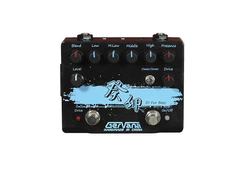 Gervana Gui Mao Hand Wired Multi Function Bass Direct DI Box with Drive image 1