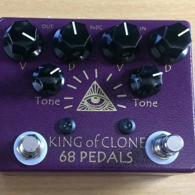 68 pedals King of Clone (KoT Clone) with JRC 4580D chips