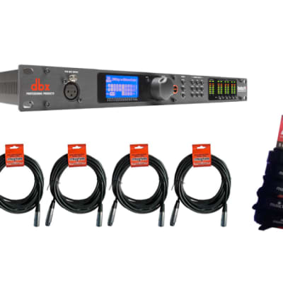 dbx DriveRack PA2 Complete Loudspeaker Management System w/4 XLRs & Cable Wraps image 1