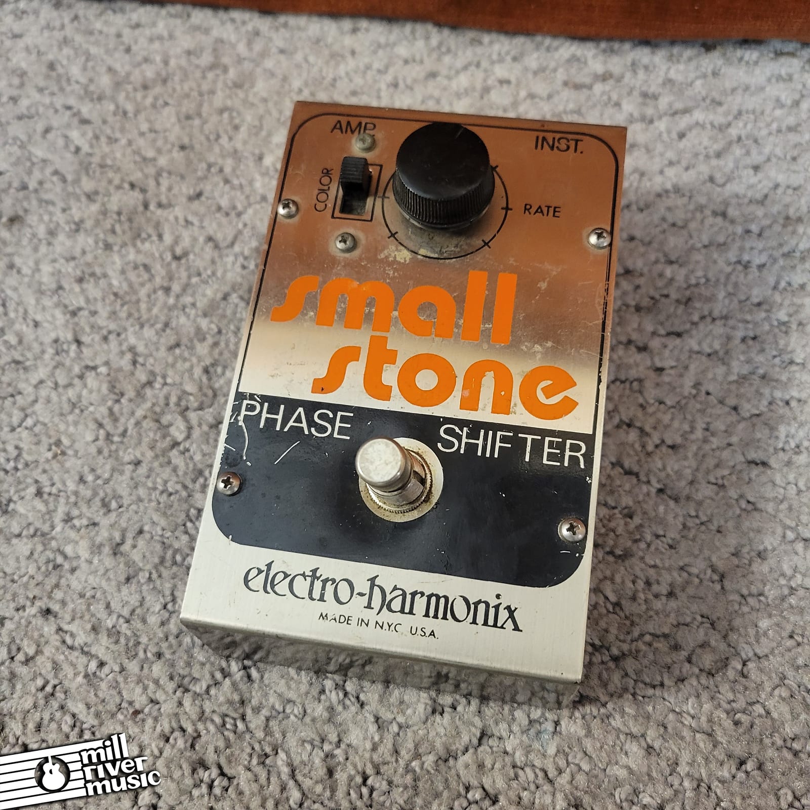 Electro Harmonix Small Stone 70s Phaser Effects Pedal Used