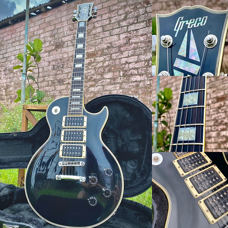 □Greco EG 600 Les Paul Custom 3 PU レスポール ハイクオリティ - ギター