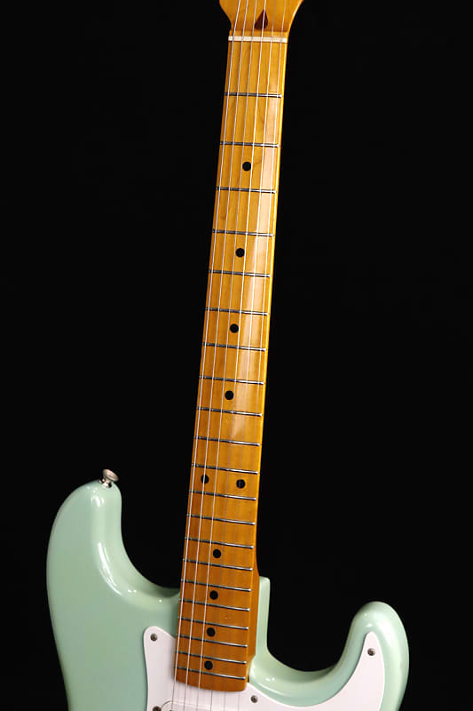 fender Japan ST-57 surf green エフェクター付き