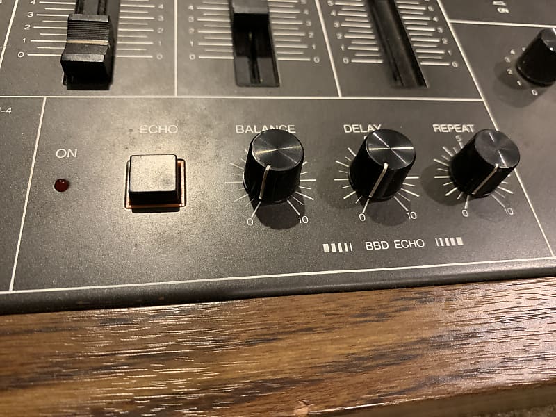 Gemini MX-8200 80's Black W/ Wood Panel | Reverb