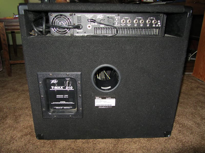 Peavey T-Max 210 Bass Amp Black | Reverb