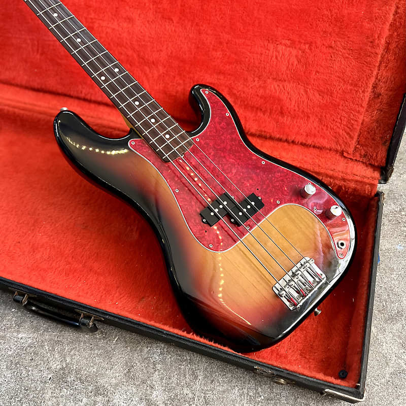 CIJ Fender Precision Bass PB-62 - Sunburst ORIGINAL MIJ Japan fujigen ox